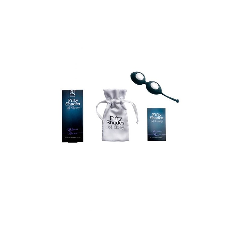 Silicone Pleasure Balls - Fifty Shades of Grey