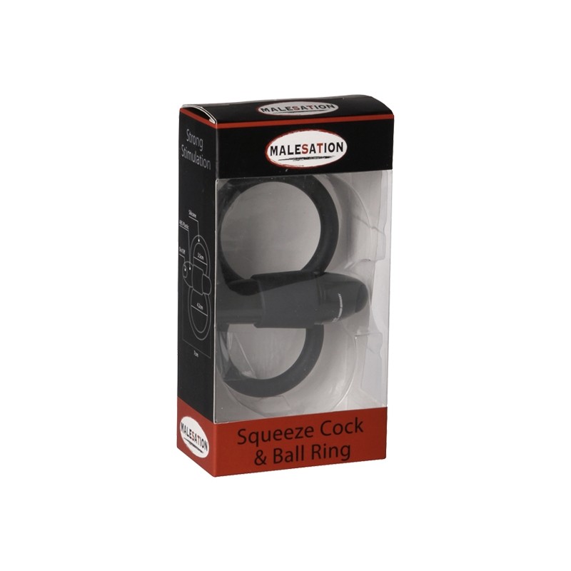 Squeeze Cock & Ball Ring - Malesation