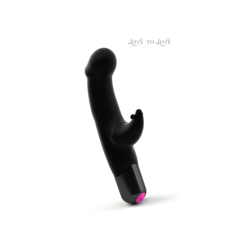 Vibro Rabbit Captain Charm Black