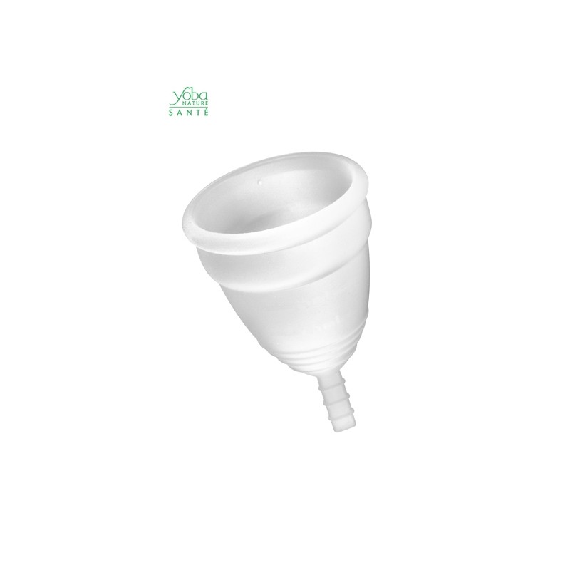 Coupe menstruelle Blanche Yoba Nature Coupe menstruelle Blanche Yoba Nature