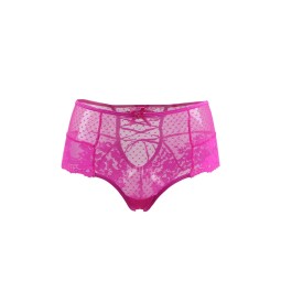 Tanga sexy rose à laçage