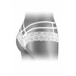 Tanga ouvert Anne - blanc