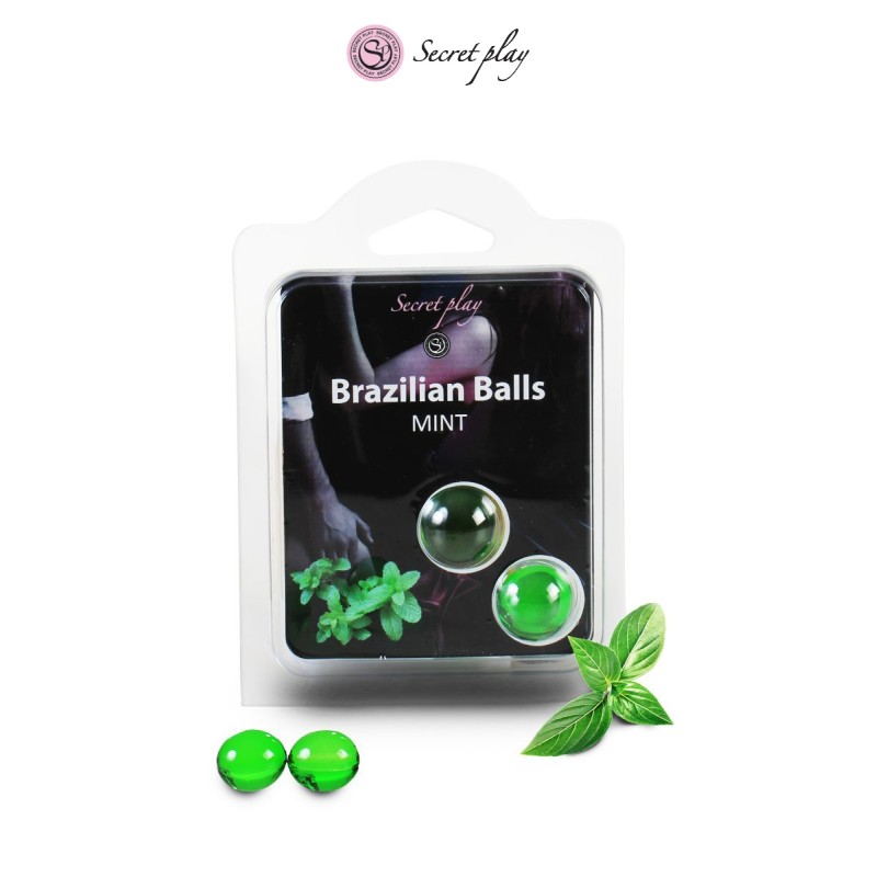 2 Brazilian balls - menthe 2 Brazilian balls - menthe