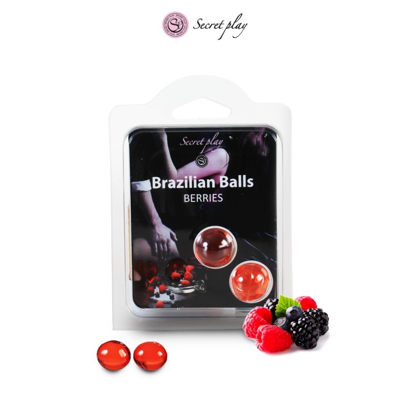 2 Brazilian Balls - baies rouges 2 Brazilian Balls - baies rouges