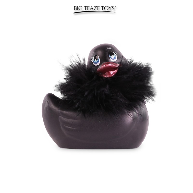 Mini canard vibrant Duckie Paris - noir Mini canard vibrant Duckie Paris - noir