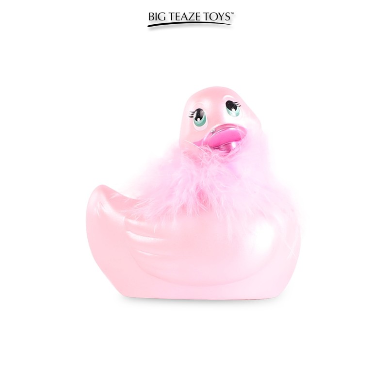 Mini canard vibrant Duckie Paris - rose Mini canard vibrant Duckie Paris - rose