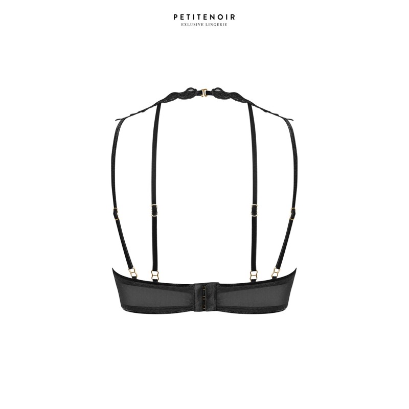 Soutien-gorge à armatures tulle et broderies