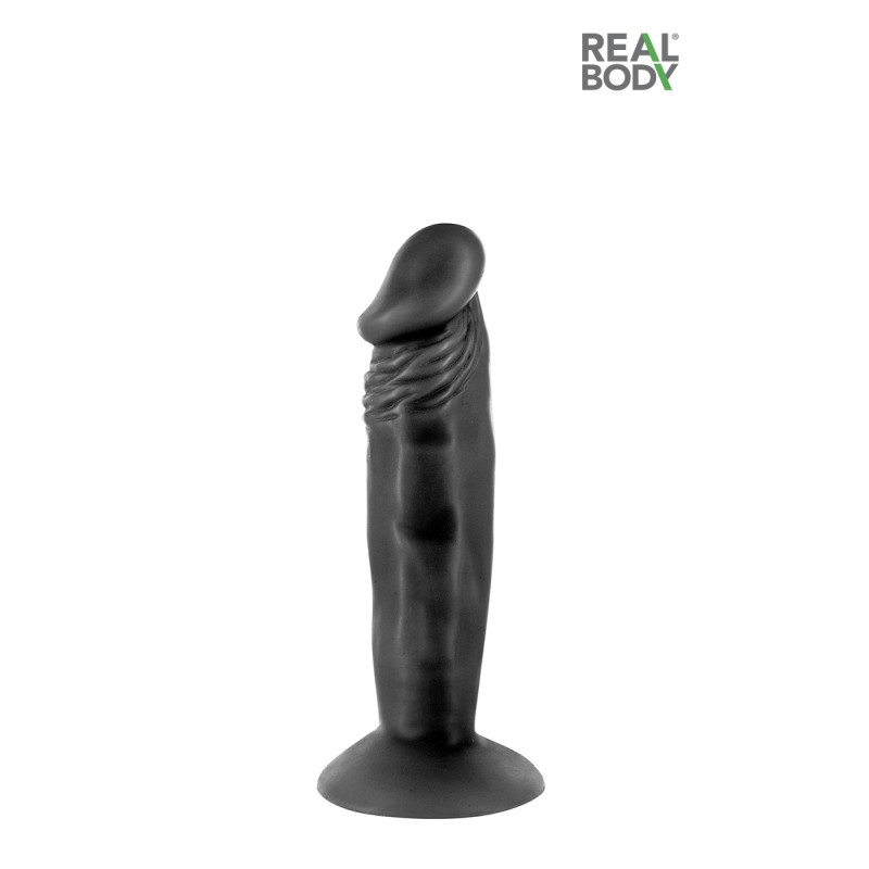 Gode réaliste 16 cm noir - Real Zack Gode réaliste 16 cm noir - Real Zack