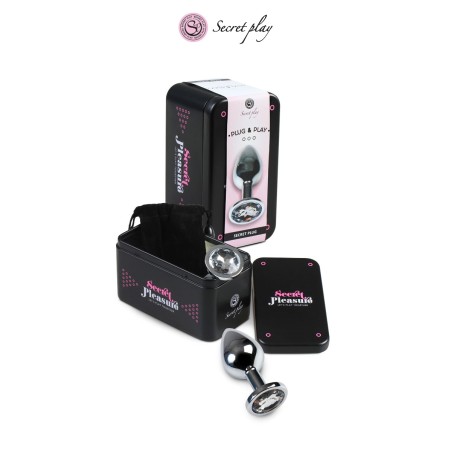 Plug aluminium S Transparent