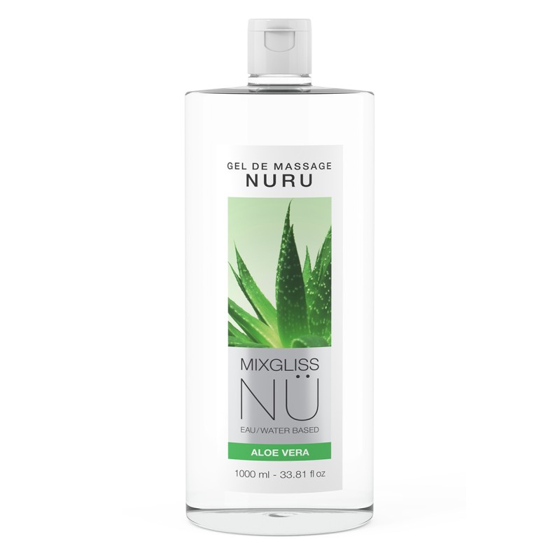 Gel massage Nuru Aloe Vera Mixgliss - 1 litre Gel massage Nuru Aloe Vera Mixgliss - 1 litre