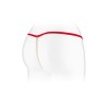 String avec perles Venusina - rouge
