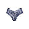 Tanga bleu dentelle - Paris Hollywood