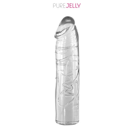 Godemichet droit cristal 17,2 cm - Pure Jelly