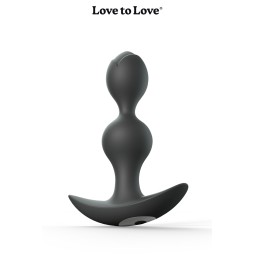 Plug anal vibrant Twinny Bud noir