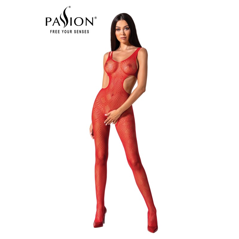 Combinaison résille BS085 - Rouge Combinaison résille BS085 - Rouge