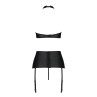 Ensemble sexy faux cuir Nancy - Passion