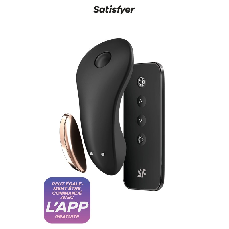 Stimulateur Little Secret noir - Satisfyer Stimulateur Little Secret noir - Satisfyer