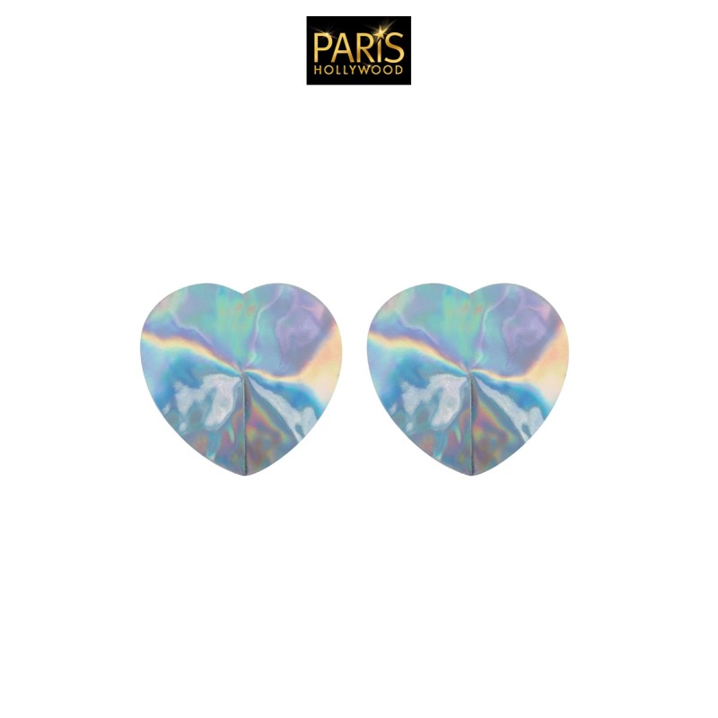 Nipples argentés hologramme - Paris Hollywood Nipples argentés hologramme - Paris Hollywood