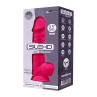 Vibromasseur double densité rose 21,5 cm - SiledD