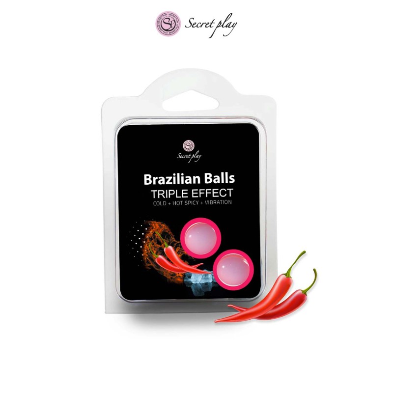 2 Brazilian Balls triple effets - Secret Play 2 Brazilian Balls triple effets - Secret Play