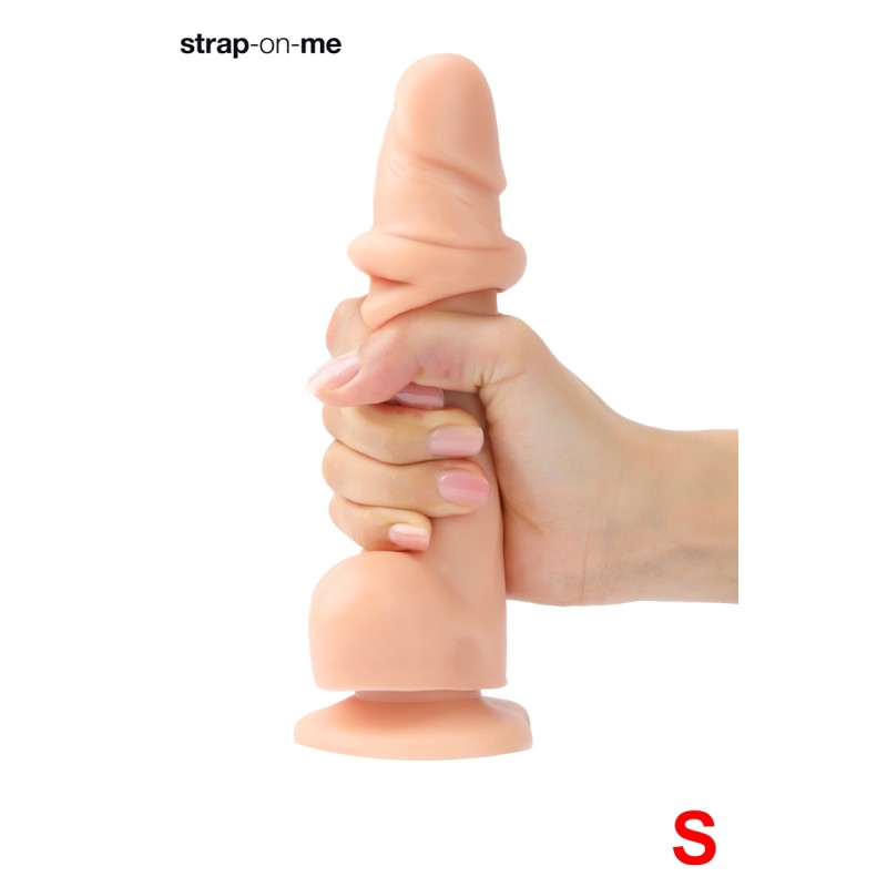 Gode double densité sliding skin S - Strap On Me Gode double densité sliding skin S - Strap On Me
