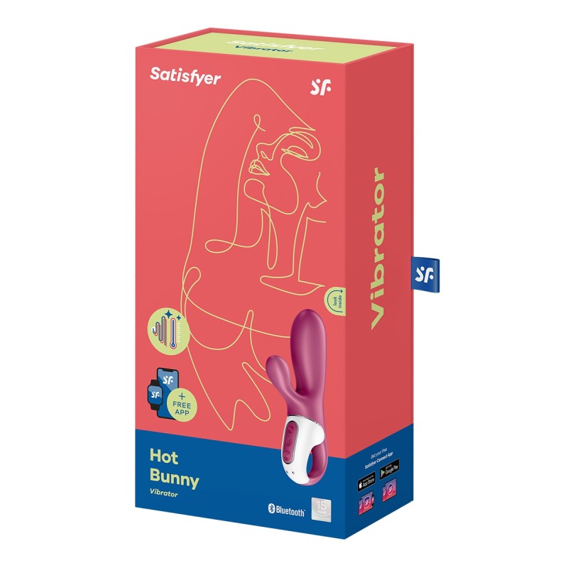 Vibro Hot Bunny Connecté - Satisfyer