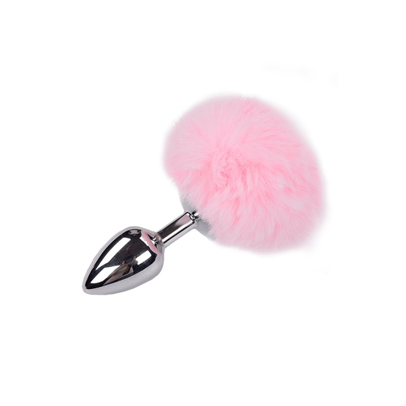 Plug métal Fluffy M rose - Alive Plug métal Fluffy M rose - Alive