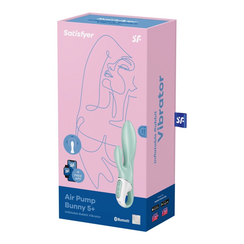 Vibro rabbit gonflable Satisfyer Air Pump Bunny 5